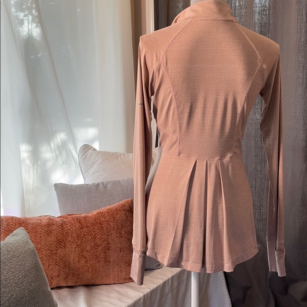Pink long sleeve top